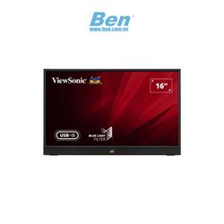 Màn hình di động ViewSonic VA1655-3  | 15.6 inch FHD | IPS | 60Hz| HDMI + USB Type C | 3Yrs