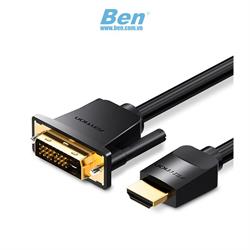 Cáp chuyển đổi HDMI sang DVI VENTION ABFBG (1.5m/đen)