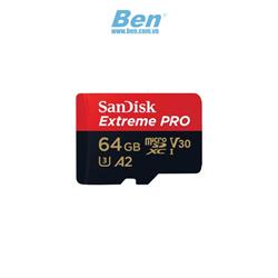 Thẻ nhớ MICROSDXC sandisk Extreme PRO A2- 64GB