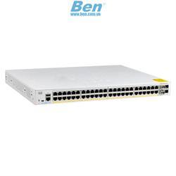 Thiết bị chuyển mạch Switch Cisco Catalyst 1000 48port GE, 4x1G SFP (C1000-48T-4G-L) Thiết bị chuyển mạch Switch Cisco Catalyst 1000 48port GE, 4x1G SFP (C1000-48T-4G-L)