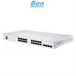 Thiết bị chia mạng Smart 24-port GE, 4x1G SFP Cisco (CBS250-24T-4G-EU)