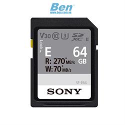 Thẻ nhớ SDXC Sony 64GB 270Mb/70Mb/s (SF-E64/T2)