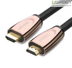 Cáp HDMI 2.0 dài 5M cao cấp hỗ trợ Ethernet + 4k 3D HDMI chính hãng Ugreen 30605