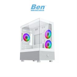 Vỏ case máy tính XIGMATEK ALPHARD M ARTIC 3GF - EN44113 (mATX/Mid Tower/Màu Trắng/3 fan vô cực)