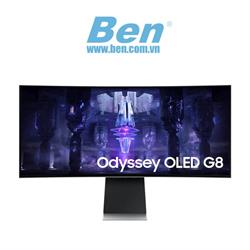 Màn hình Samsung Odyssey G8 LS34BG850SEXXV | 34 inch WQHD | OLED | 175Hz  | VA | HDMI + DP + USB-C | 2Yr Màn hình Samsung Odyssey G8 LS34BG850SEXXV | 34 inch WQHD | OLED | 175Hz  | VA | HDMI + DP + USB-C | 2Yr