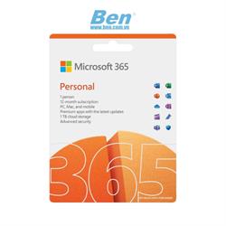 Phần mềm Microsoft 365 Personal English Subscr 1YR APAC EM Medialess Emerging Market P10 (QQ2-01896)