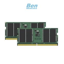 Ram Laptop Kingston 64GB (32GBx2) DDR5-5200 KCP552SD8K2-64