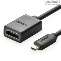 Cáp chuyển đổi micro HDMI to HDMI âm dài 20cm Ugreen 20134