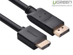 Cáp Displayport to HDMI 3M chính hãng Ugreen 10203