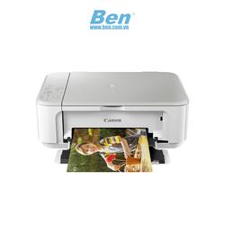Máy in phun màu đa chức năng Canon Pixma MG3670 (Trắng)