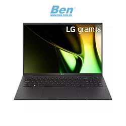 Laptop LG Gram 16Z90S-G.AH76A5 | Xám | Intel Core Ultra 7 155H | Ram 16GB | 512GB SSD | Intel Arc Graphics | 16 inch WQXGA | Win 11 | 1Yr