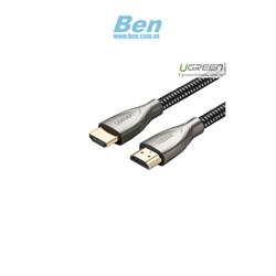 Cáp HDMI 2.0 Carbon 10m hỗ trợ 4K@60MHz Ugreen 50112 mạ vàng cao cấp