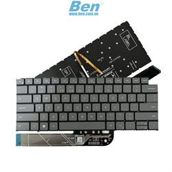 Bàn phím máy tính xách tay Dell Vostro 5310 5320 5410 5415 Latitude 3320 3420 (LED/Xám) Bàn phím máy tính xách tay Dell Vostro 5310 5320 5410 5415 Latitude 3320 3420 (LED/Xám)