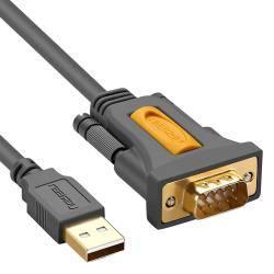 Cáp chuyển đổi USB sang Com (RS232) UGREEN 20218 (dẹt/2m