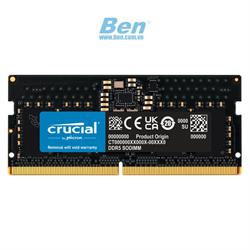Ram Crucial 8GB DDR5 5200MHz CL42-42-42 1.1V ( CT8G52C42S5 )