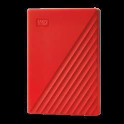 Ổ Cứng Di Động  Western Digital My Passport 4TB 2.5 inch USB 3.2 - (WDBPKJ0040BRD) Màu Đỏ 
