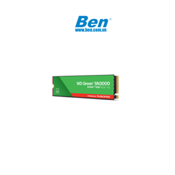 ổ SSD Sandisk Green SN3000 WDS100T5G0E 1TB (NVMe PCIe/ Gen4x4 M2.2280/ 5000MB/s/ 4100MB/s)