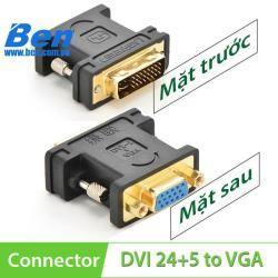 Đầu chuyển đổi DVI 24+5 sang VGA UGREEN 20122