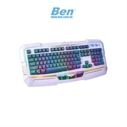 Bàn phím có dây Newmen KB813 FULL LED NỀN 7 MÀU (Trắng) Bàn phím có dây Newmen KB813 FULL LED NỀN 7 MÀU (Trắng)