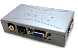 Bộ chuyển đổi tín hiệu AV/BNC to VGA DTECH DT-7003 chính hãng