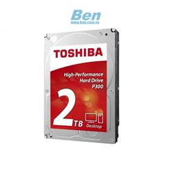 HDD Toshiba 2TB P300 series / Cache 64MB / 7200rpm SATA3 ( HDWD120UZSVA )