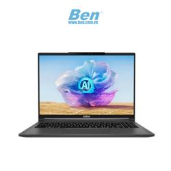 Laptop MSI Creator 16 AI Studio A1VHG 079VN | Core Ultra 9 185H | Ram 64GB | SSD 2TB | RTX 4080 12GB GDDR6 | 16 inch UHD+ 120Hz | Win 11 | Xám | 2 Yrs Laptop MSI Creator 16 AI Studio A1VHG 079VN | Core Ultra 9 185H | Ram 64GB | SSD 2TB | RTX 4080 12GB GDDR6 | 16 inch UHD+ 120Hz | Win 11 | Xám | 2 Yrs
