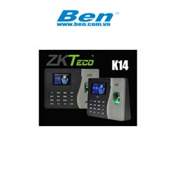 Máy chấm công vân tay Zkteco K14