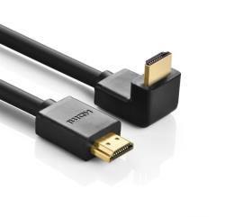 Cáp HDMI to HDMI HD103 dài 1,5m bẻ xuống góc vuông 90 độ Ugreen UG-11109 