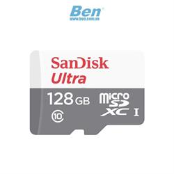 Thẻ nhớ MicroSDXC Sandisk Ultra 128GB ( SDSQUNR - 128G - GN3MN ) Thẻ nhớ MicroSDXC Sandisk Ultra 128GB ( SDSQUNR - 128G - GN3MN )