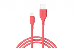 CÁP INNOSTYLE JAZZY 1.5M USB-A TO LIGHTNING MFI IPHONE/IPAD/IPOD LIVING CORAL – J_IAL150_ TOR